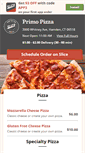 Mobile Screenshot of primopizzahamdenmenu.com